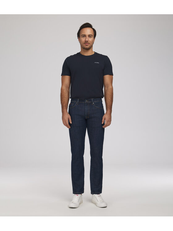 Lee Cooper Lee Cooper Jeansy JEANS M LC7504 3215 RINSED Niebieski Tapered Fit