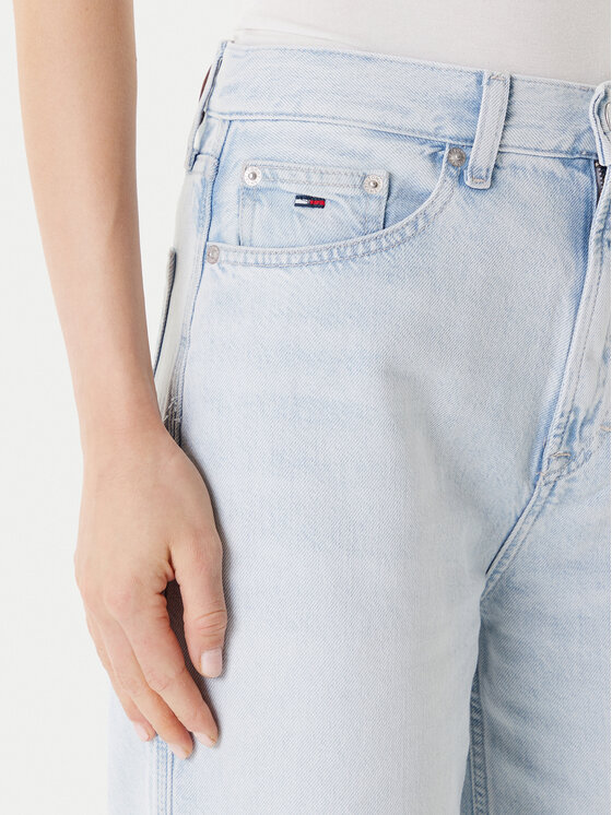 Tommy Jeans Tommy Jeans Traperice Claire DW0DW21378 Plava Wide Leg
