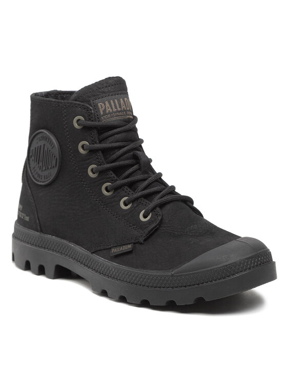 Palladium Scarponcini Pampa Hi Supply Lth 77963 001 M Nero Modivo