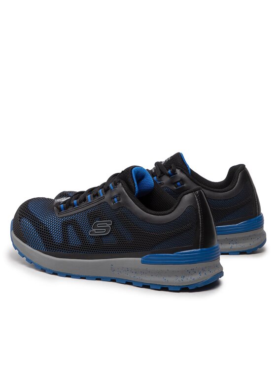 Skechers Skechers Półbuty Bulklin 77180EC/BLU Czarny