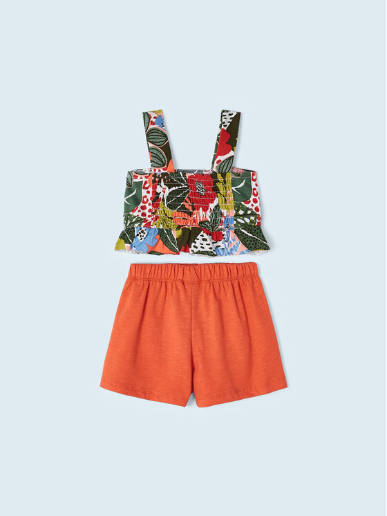 Mayoral Mayoral Set Top und Stoffshorts 3217 Bunt