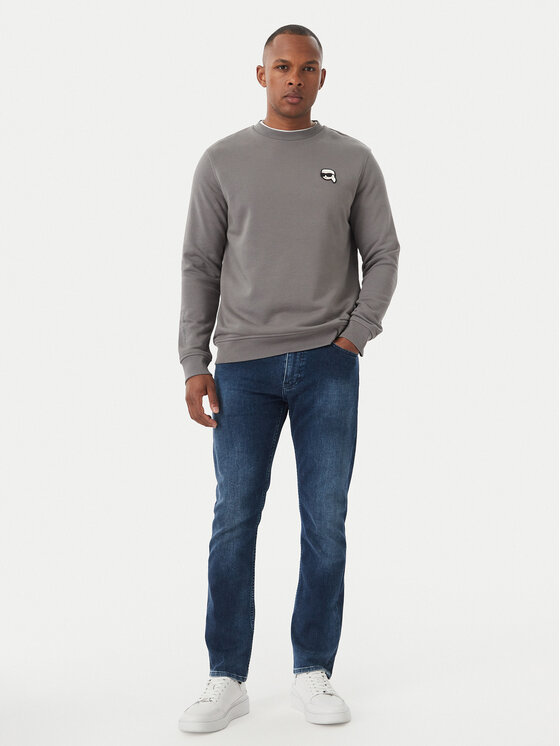 KARL LAGERFELD KARL LAGERFELD Світшот 705710 561900 Темно-сірий Regular Fit
