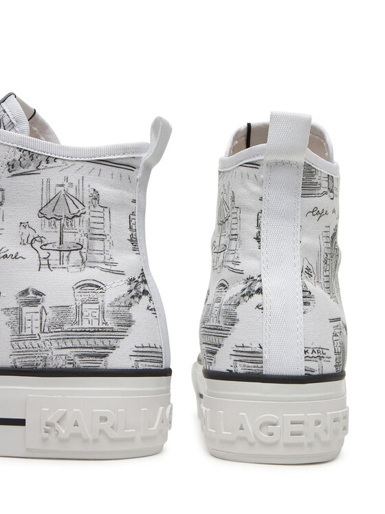 KARL LAGERFELD KARL LAGERFELD Scarpe da ginnastica KL60455 Bianco