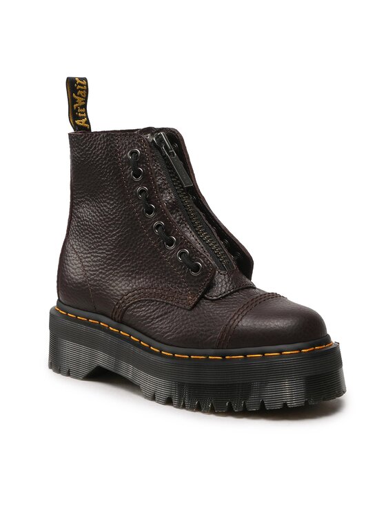 Dr. Martens / Damen-Schnürschuh / Sinclair Smoked Mint Tumbled Nubuck