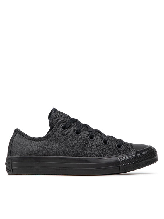 Converse Plátenky Chuck Taylor All Star Mono Leather 135253C Čierna
