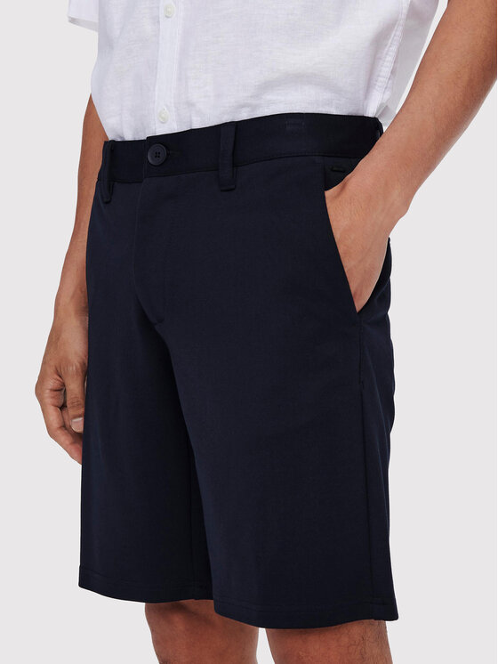 Only & Sons Only & Sons Šortky z materiálu Mark 22018667 Tmavomodrá Regular Fit