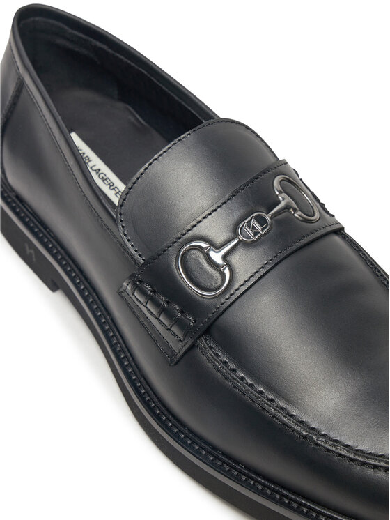 KARL LAGERFELD KARL LAGERFELD Loafersy Neil KL16114 Czarny