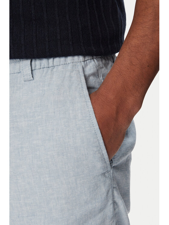 BOSS BOSS Šortky z materiálu 50559178 Modrá Regular Fit