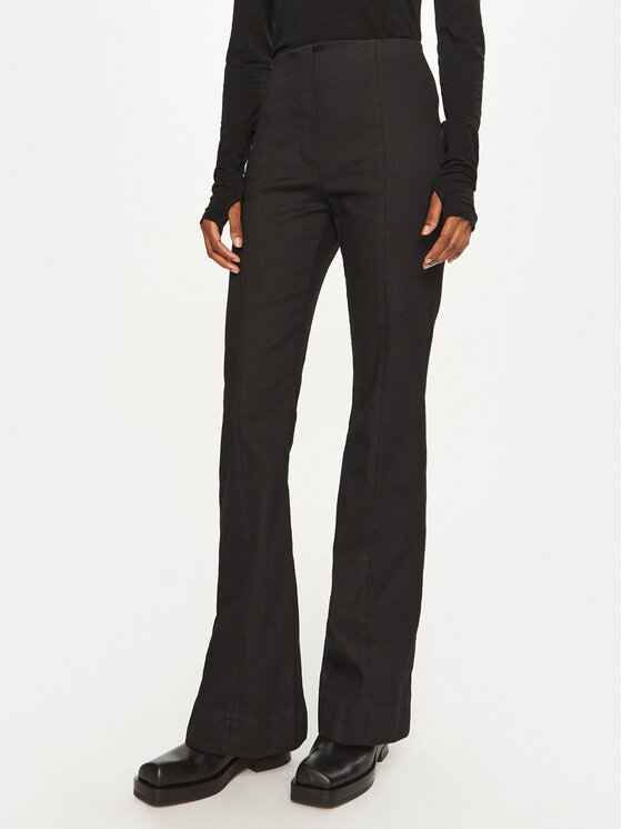 DAY BIRGER ÉT MIKKELSEN Bavlnené nohavice Leah DAY65243381 Čierna Straight Fit