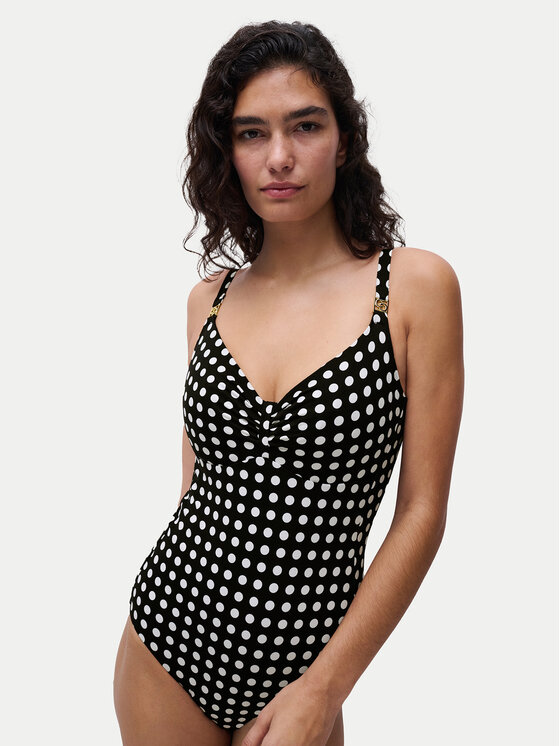 Chantelle Chantelle Costume da bagno Sauvage C17UR0 Nero