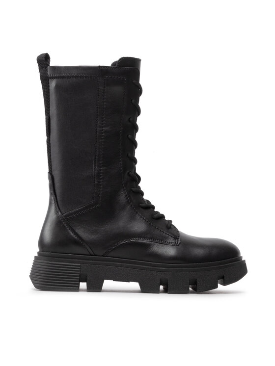 Geox Outdoorová obuv D Vilde H D26UAH 085KB C9999 Čierna