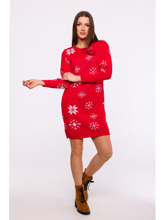 Made of Emotion Made of Emotion Maglione MXS11 Rosso Comfort Fit