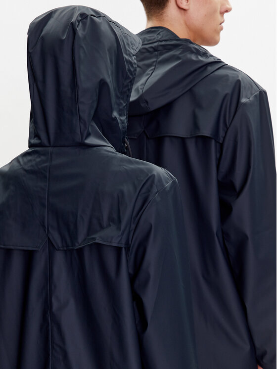 Rains Rains Regenjacke 12010 Dunkelblau Regular Fit