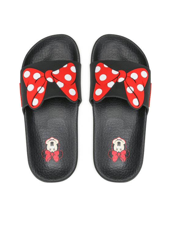 Mickey&Friends Mickey&Friends Pantoletten AW22-145DSTC Schwarz