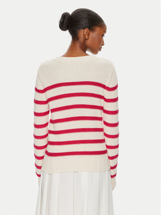 Morgan Morgan Pullover 241-MASHI Écru Regular Fit