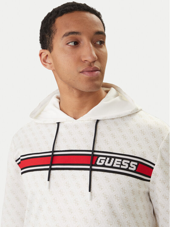 Guess Guess Majica dugih rukava Z4BQ30 K7122 Écru Regular Fit