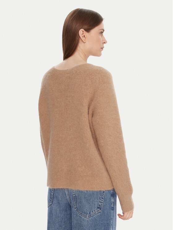 Kontatto Kontatto Pullover 3M0863C Beige Relaxed Fit