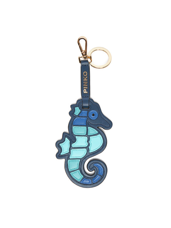 PINKO PINKO Breloc Seahorse Keychain 105032 A2IK Bleumarin