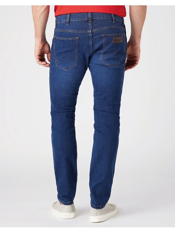 Wrangler Wrangler Jeansy Bryson Niebieski Skinny Fit