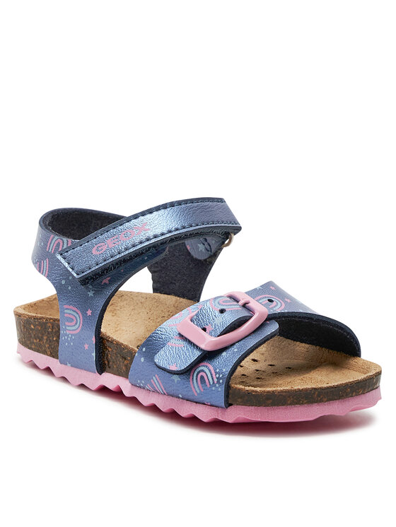 Geox Geox Szandál B Sandal Chalki Girl B922RA 000NF CF48T M Sötétkék