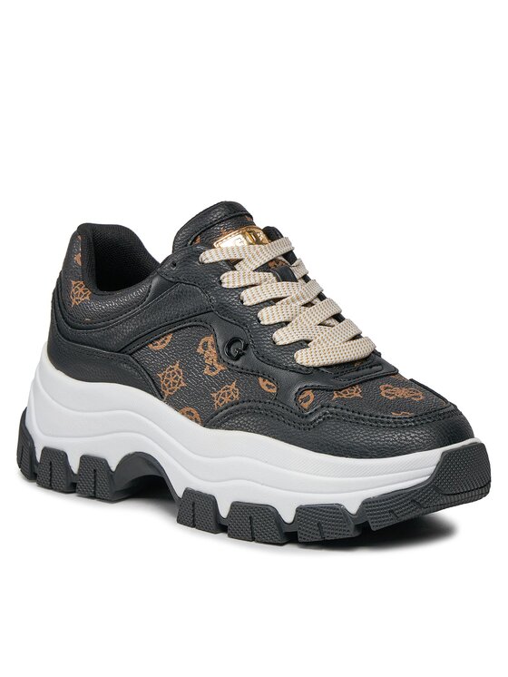 Guess Guess Sneakers Brecky3 FLPBR3 FAL12 Schwarz