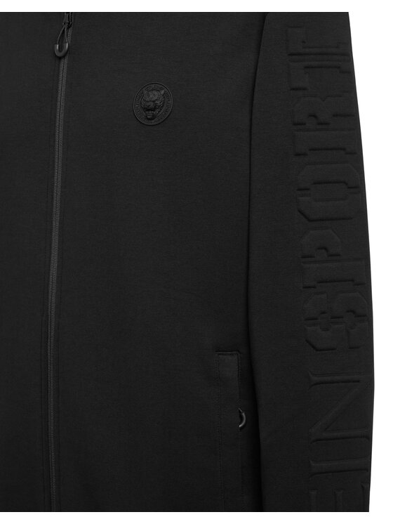 Plein Sport Plein Sport Bluza 28285 Czarny Regular Fit