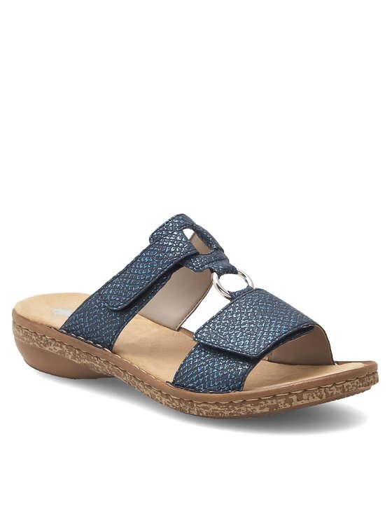 Rieker Rieker Iešļūcenes 628P9-14 Tumši zils