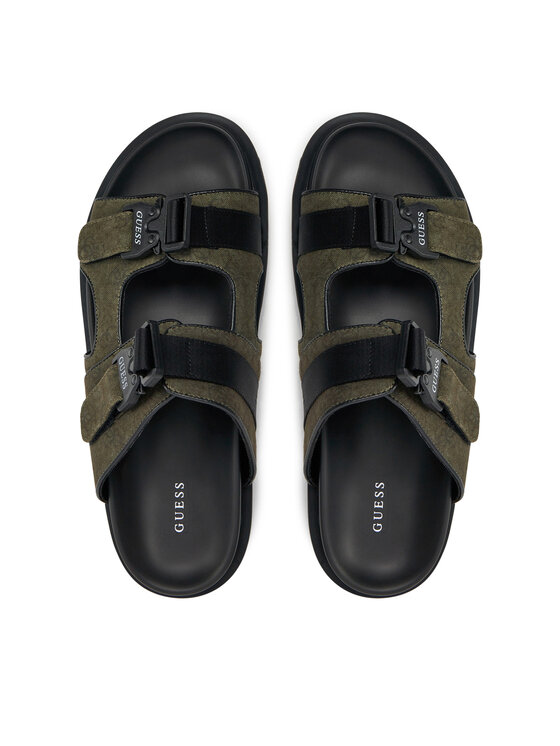 Guess Guess Natikači FMJBAH FAB03 Zelena