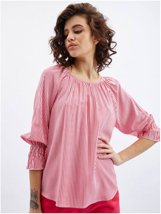 Orsay Orsay Bluzka 619143324000__36 Czarny Regular Fit