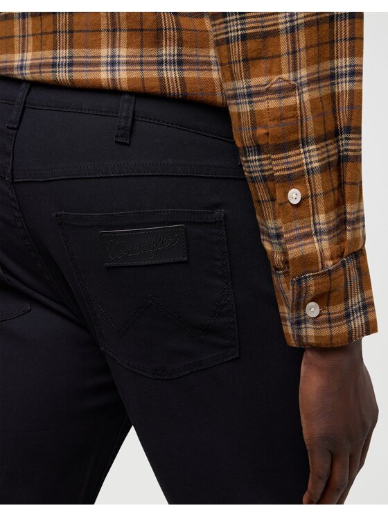 Wrangler Wrangler Jeansy GREENSBORO Czarny Straight Leg