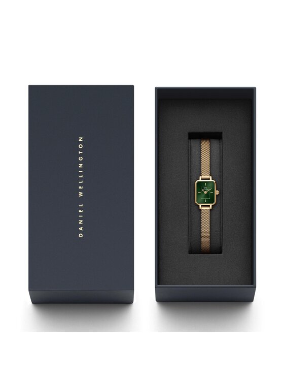Daniel Wellington Daniel Wellington Pulkstenis Quadro Mini Evergold DW00100653 Zelta