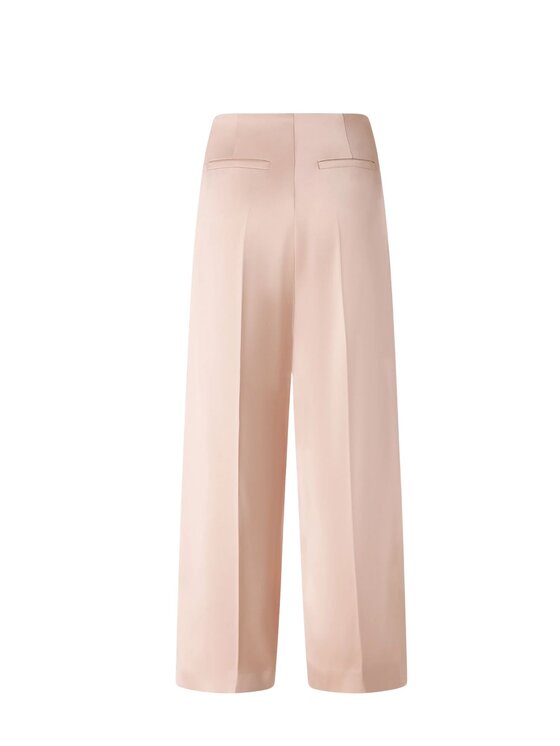 PINKO PINKO Dámske nohavice LIMONCELLO PANTALONE SATIN Ružová Regular Fit