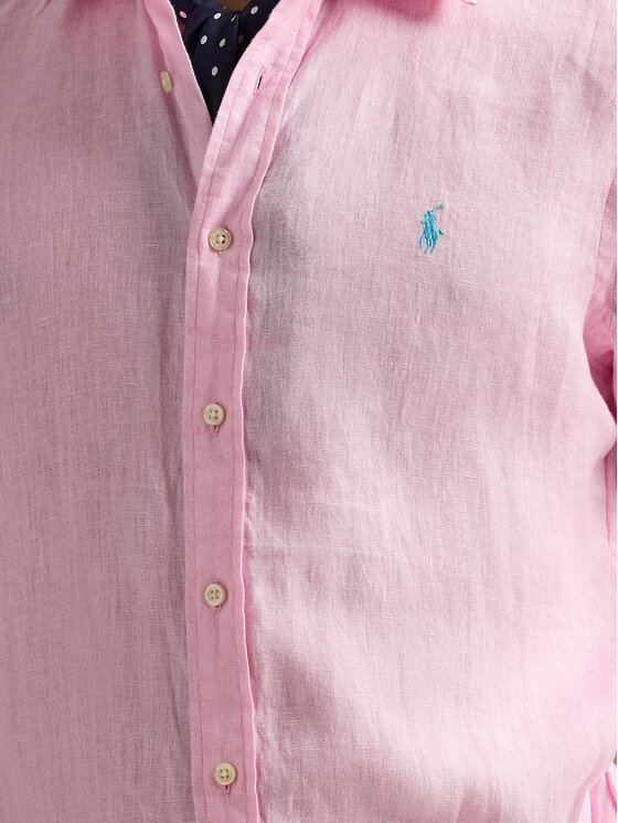 Polo Ralph Lauren Polo Ralph Lauren Cămașă 710968915002 Roz Slim Fit