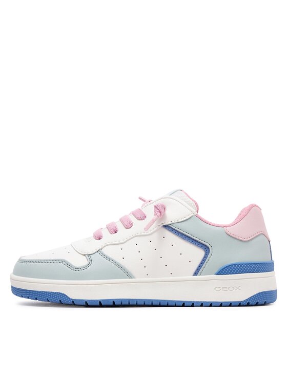 Geox Geox Sneakersy J Washiba Girl J36HXD 054FU C0130 D Bílá