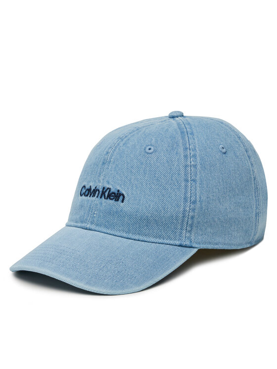 Șapcă Calvin Klein Emb Logo LV04G5068G Albastru