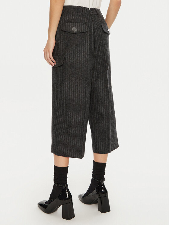 AMI PARIS AMI PARIS Szövet nadrág FSO403.WV0048 Szürke Regular Fit