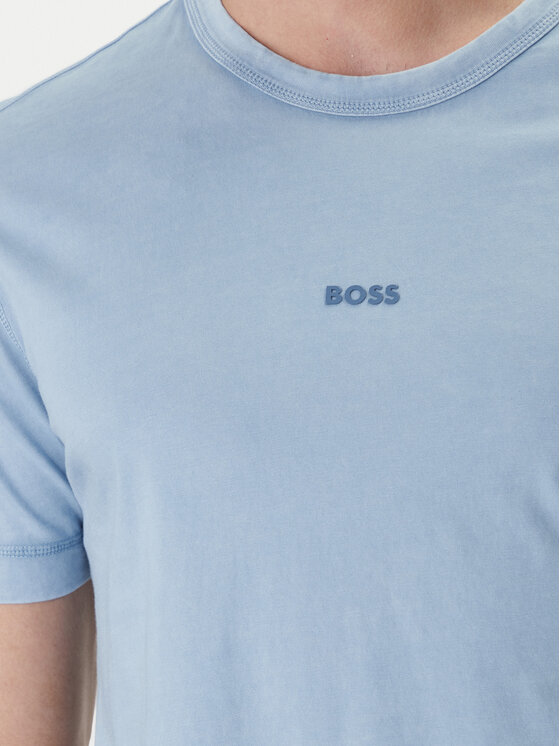 BOSS BOSS T-shirt Tokks 50502173 Celeste Regular Fit