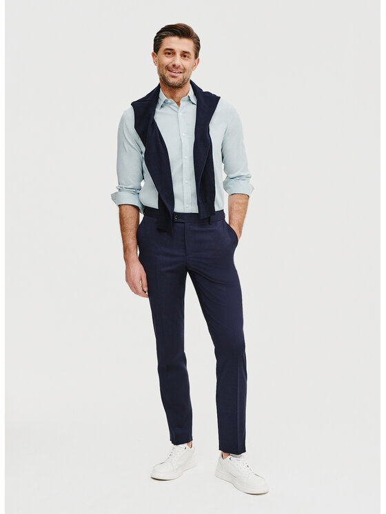 Pako Lorente Pako Lorente Koszula P25SN-1X-021 Zielony Slim Fit