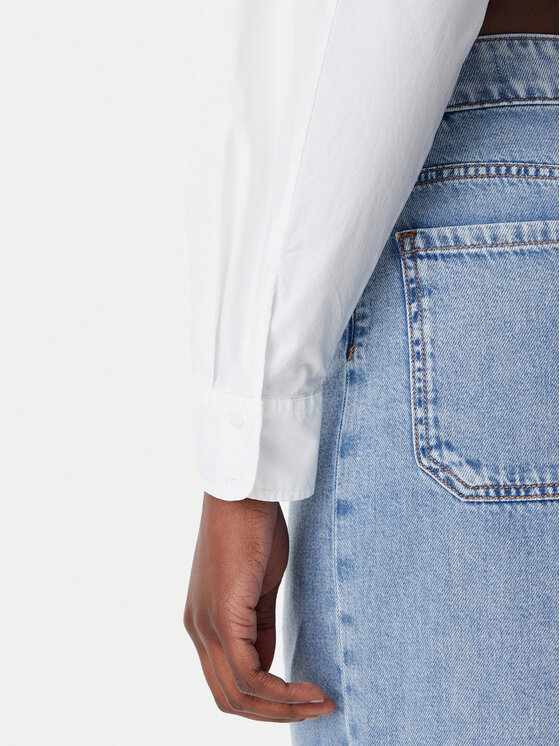 Calvin Klein Jeans Calvin Klein Jeans Cămașă J20J225078 Alb Relaxed Fit