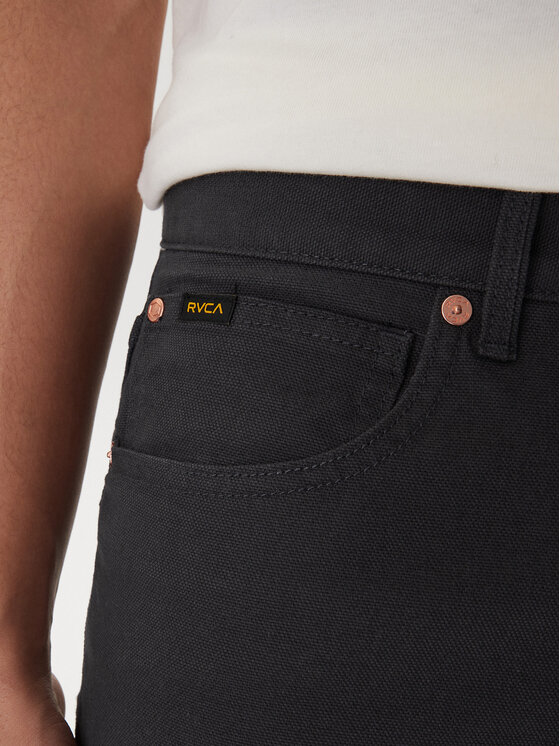 RVCA RVCA Pantaloni din material Dayshift 23A113502 Gri Relaxed Fit