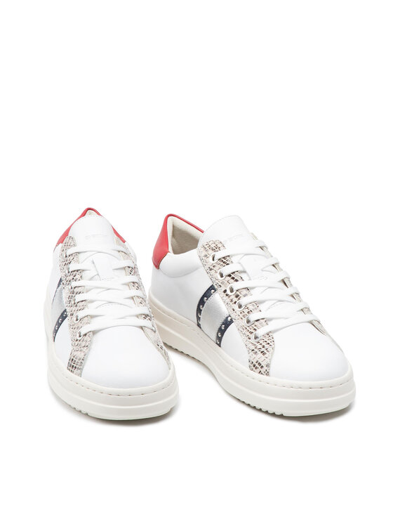 Geox Geox Αθλητικά D Pontoise G D04FEG 08554 C0899 Λευκό