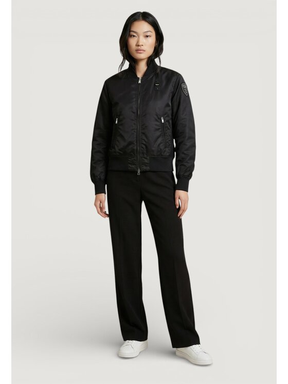 Blauer Blauer Giubbotto piumino LAURIE Nero Casual Fit