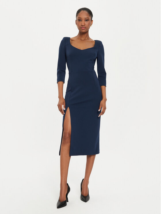 Rinascimento Rinascimento Coctailkleid CFC0121015003 Dunkelblau Regular Fit