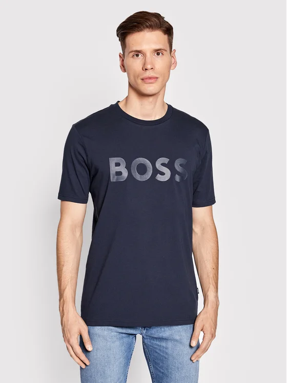 Boss T-Shirt Tiburt 272 50467075 Dunkelblau Regular Fit