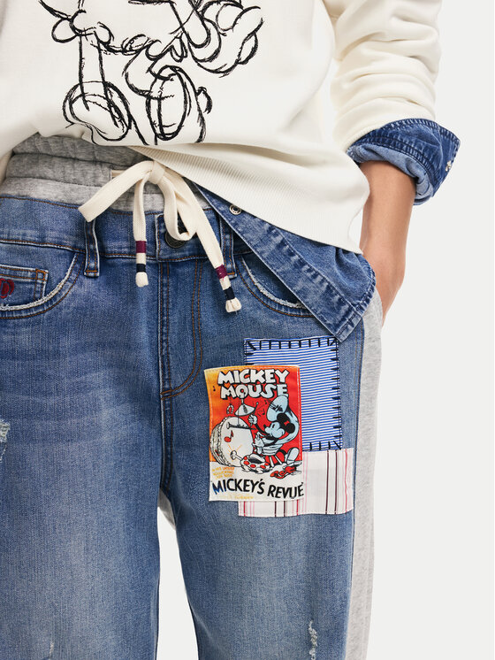 Desigual Desigual Joggers 24WWDD89 Blau Regular Fit