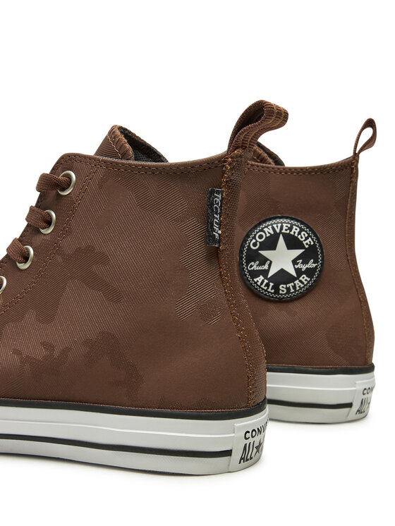 Converse Converse Trampki Chuck Taylor All Star Tectuff Waterproof Camo A08567C Brązowy