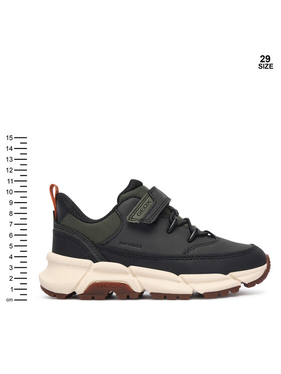 Geox Geox Sneakersy J Flexyper Plus Boy B Abx J56LCA 0MEFU C0033 M Zielony ciemny
