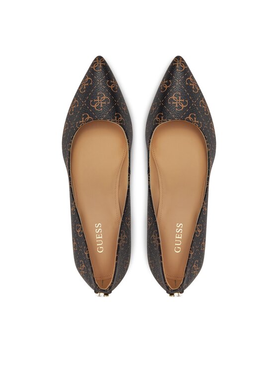 Guess Guess Čevlji z visoko peto FL8G11 FAL08 Rjava