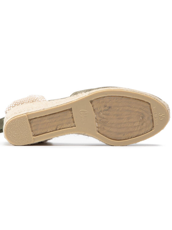 Castañer Castañer Espadryle Carina/6/002 21644-414 Zielony