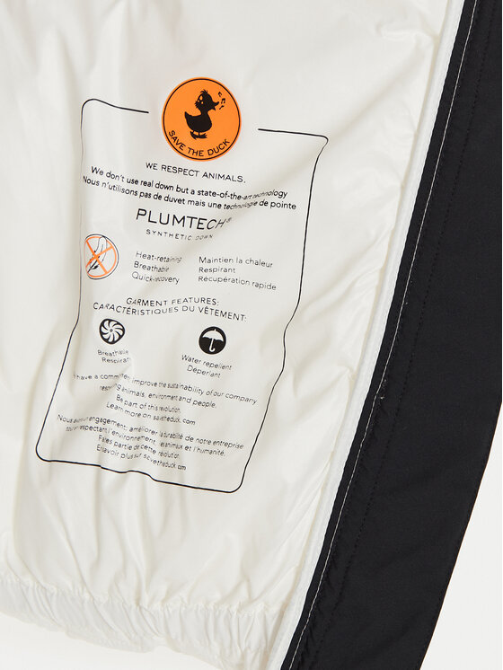 Save The Duck Save The Duck Télikabát D39370W LUCK19 Fehér Regular Fit